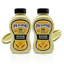 Pilsudski Brand Wasabi Mustard - Gluten Free - 12oz Squeeze Bottle (2 Pack)