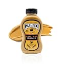 Pilsudski Sweet Hot Mustard with Honey, Gluten Free & Kosher, 12oz Jar Squeeze Bottle