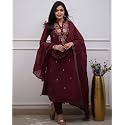 piludi Embroidered Designer Kurta Set for Women