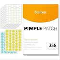 Pimple Patches for Face 335 Patches-255 Round &amp; 80 Star Cute Coloful Acne Patches,Hydrocolloid Pimple Patch Colorful Spot Stickers w/Tea Tree, Salicylic Acid &amp; Cica Oil| Classic &amp; Fashion Zit Covers