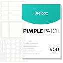 Pimple Patches for Face, Hydrocolloid Patches Invisible Acne Patches Pimple Stickers for Covering Zits, Blemishes and Breakouts with Tea Tree, Salicylic Acid & Cica Oil | 7 Size 400 Counts