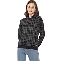 PINACOLADA Mandarin Collar BlackGrey Checks Stylish Casual