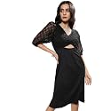 PINACOLADA Women39s Cut-Out Dress with Sheer Detail