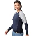 PINACOLADA Women39s Double Striped Hoodie with Ribbed