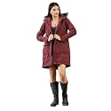 PINACOLADA Women39s Fleece-Lined Biker Jacket for Casual