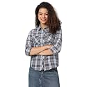 PINACOLADA Women39s Grey Tartan Plaid Button Up