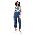 PINACOLADA Women's Pom-Pom Striped Co-ord Set For Casual Wear | Crew Neck | Sleeveless | Pull On Closure | Co-Ords Crafted With Comfort Fit For Everyday Wear
