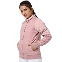 PINACOLADA Women39s Puffer Regular Fit Bomber Jacket