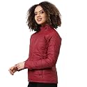 PINACOLADA Women39s Puffer Regular Fit Bomber Jacket