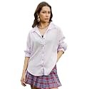 PINACOLADA Women39s Solid Oversized Shirt for Casual