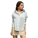 PINACOLADA Women39s Solid Oversized Shirt for Casual
