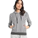PINACOLADA Women39s Typographic Print Hoodie with Ribbed