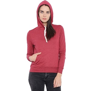 PINACOLADA Women Black Hoodie