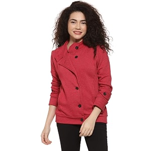 PINACOLADA Women Side Designed Zip Opener Jacket