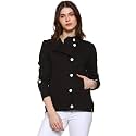 PINACOLADA Women Side Designed Zip Opener Jacket