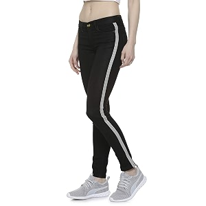 PINACOLADA Women Stylish Solid Super Skinny Casual