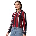 PINACOLADA Women Stylish Zipper Sweatshirt Regular Fit