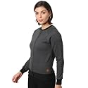 PINACOLADA Women Stylish Zipper Sweatshirt Regular Fit