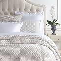 Pine Cone Hill Lodi Sand Solid Cotton Matelasse Coverlet, King