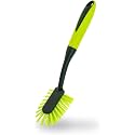 Pine-Sol Long Handle Dish Brush – Heavy Duty Bristle Kitchen Scrubber, Safe with Non-Stick Cookware (Pack of 12)
