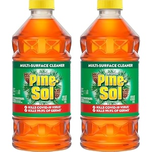 pine-sol multi-surface cleaner bottle original scent two count  80 fl oz total