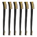 PINGMIC Gun Cleaning Brushes, Double-Ended Gun Brushes, 6 Brass