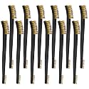 PINGMIC Gun Cleaning Brushes, Double-Ended Gun Brushes, 12 Brass