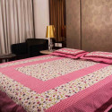 Pink City Cotton Double Flat 144 TC