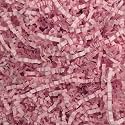 Pink Crinkle Cut Paper Shred Filler, 1 LB Basket Filler Shredded Paper, Confetti Stuffing for Basket Filling, Halloween, Valentine's Day, Christmas, Birthdays, Gift Wrapping, Stuffer Party Supplies