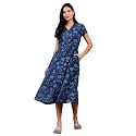 Pink Fort Women Casual Cotton Handblock Dabu