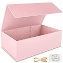 RYDDOY Pink Gift Box, 12x6x4'' Gift Boxes with Lids for Presents