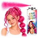 Pink Hair Color Spray, Temporary Washable Hair Spray for Kids Women Men