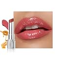 Pink Honey Tinted Lip Stain Lip Balm Lip Gloss Lipstick, Sheer Hydrating Lip Stains Tint, Moisturizing Lip Color for All Skin Tones, Nourishing Lip Balm with a Hint of Natural Black Cherry Tint (Pink)