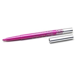 pink line smudge proof and waterproof matte eye liner and lip linersmudge free metallic pigmented colour pencil - pink