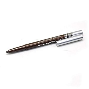 pink line smudge proof and waterproof matte eye liner and lip linersmudge free metallic pigmented colour pencil - brown