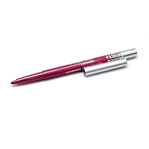 pink line smudge proof and waterproof matte eye liner and lip linersmudge free metallic pigmented colour pencil - magenda