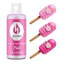 Pink Oil Based Food Coloring – 2 fl oz Professional Grade Concentrated Oil Food Dye for Melting Chocolate, Candy Melts, Cake Pops, Strawberries &amp; Baking