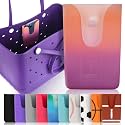 Pink Ombré Phone Holder for Bogg Bag and Simple Modern Bag - Made of Silicone and Fits All Phone Sizes