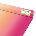 Pink and Orange Color Wash Bulletin Board Paper Roll Bulletin Board Background Paper Back to School Classroom Decor Poster for Art Craft DIY Projects Home Office Classroom Party Supplies 17.7in x 20ft