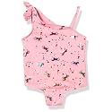 Pink Platinum Girls Baby Unicorn Rainbow Print Swimsuit