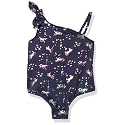 Pink Platinum Girls Baby Unicorn Rainbow Print Swimsuit