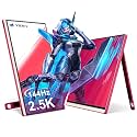 Veout 16" Portable Monitor with Built-in Stand,Vertical Monitor, USB-C &amp; Mini HDMI External Laptop Screen, Second Display for PC, MacBook, iPad, Phone, Travel &amp; Office
