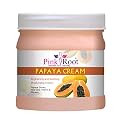 Pink Root Papaya Cream Brightening and Soothing Moisturising Cream Papaya Extract, Aloe Vera, Vitamin E, Glycerin 500gm