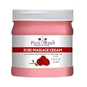 Pink Root Rose Massage Face &amp; Body Cream improves skin tone, contracts muscles to give firm skin &amp; prevents wrinkles, 500ml