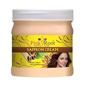 pink root saffron cream kesar extract with cinnamon oil 500gm