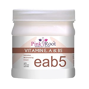 pink root vitamine e a amp b5 intensive moisturising cream with papaya extract 500gm