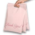 Donyson Pink Poly Mailers, 10x13, 100 Pack, Shipping Bags for Clothing