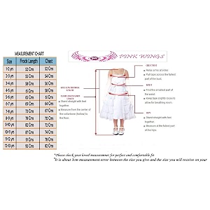 PINK WINGS Baby Girl Tutu Dress First
