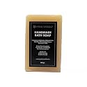 Pink Woolf Handmade Bath Soap | Honey &amp; Lemon Peel | Hydrates &amp; Soothes Dry Skin | Reduces Acne &amp; Brightens Complexion | Chemical-Free | Suitable For All Skin Types | 110g (Pack Of 1)