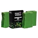 Pink Woolf Organic Bathing Soap | Cedarwood, Tea Tree &amp; Neem | Natural &amp; Handmade | Antibacterial &amp; Antifungal | Lightens Skin Tone – 110g (Pack of 3)